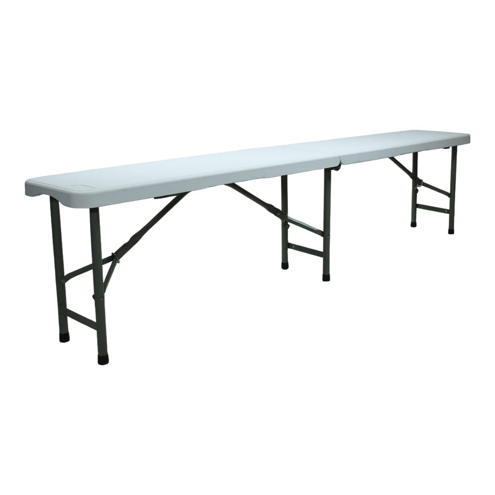 Banco Dobrável Picnic Robust Bench Polietileno com Alça Lateral NTK