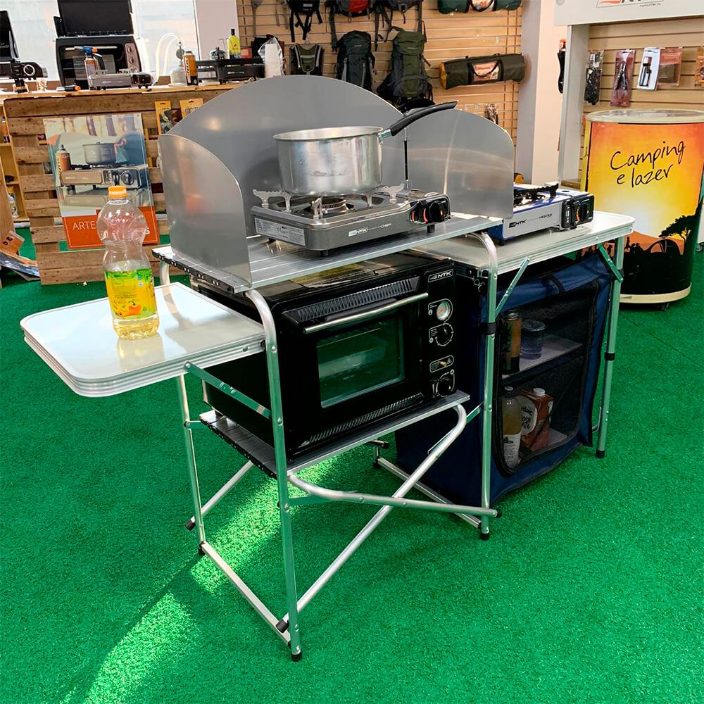 Mesa armário portátil para camping Serena NTK