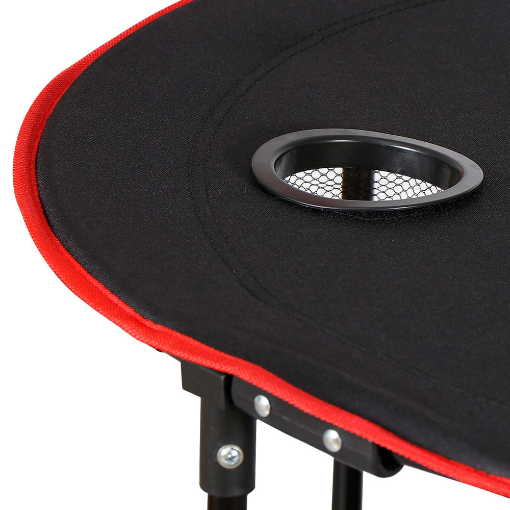 Mesa dobrável com 4 porta copos Lua da NTK