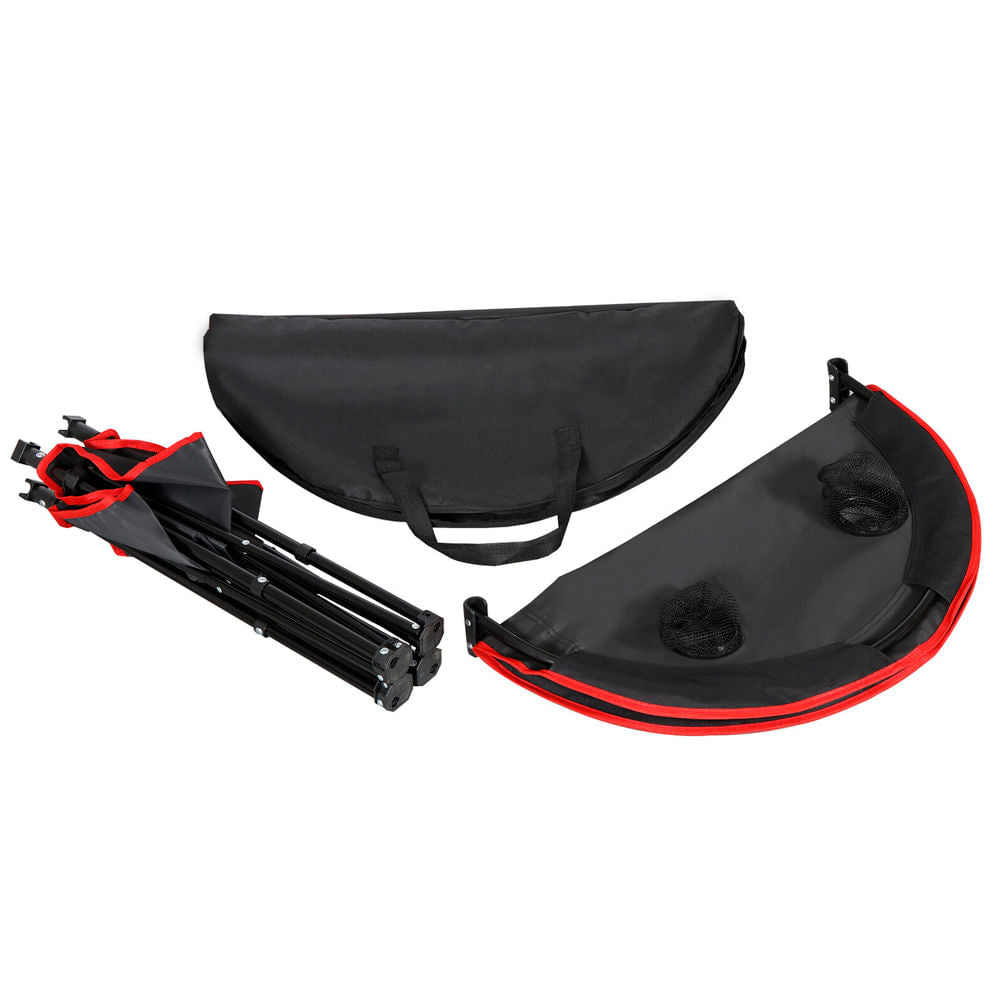 Mesa dobrável com 4 porta copos Lua da NTK