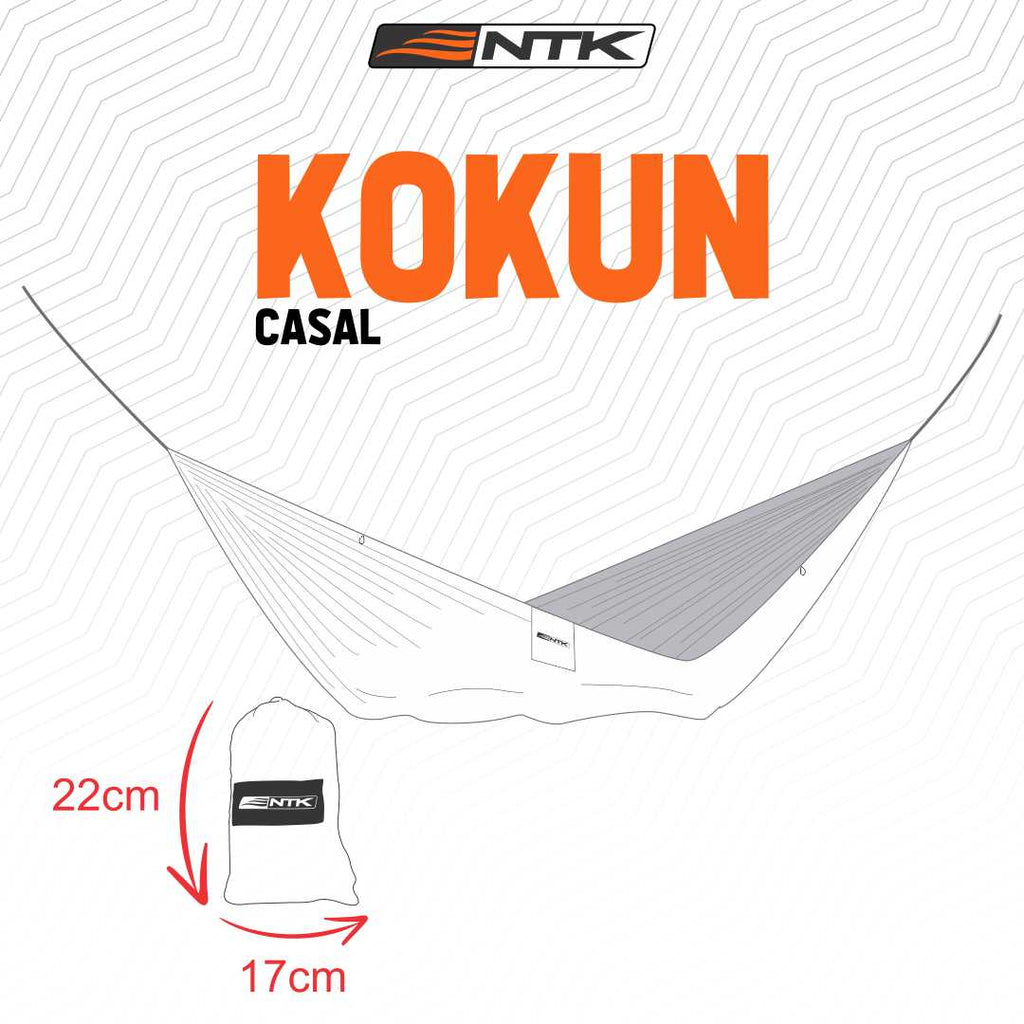 Rede de descanso NTK Kokun de casal confortável