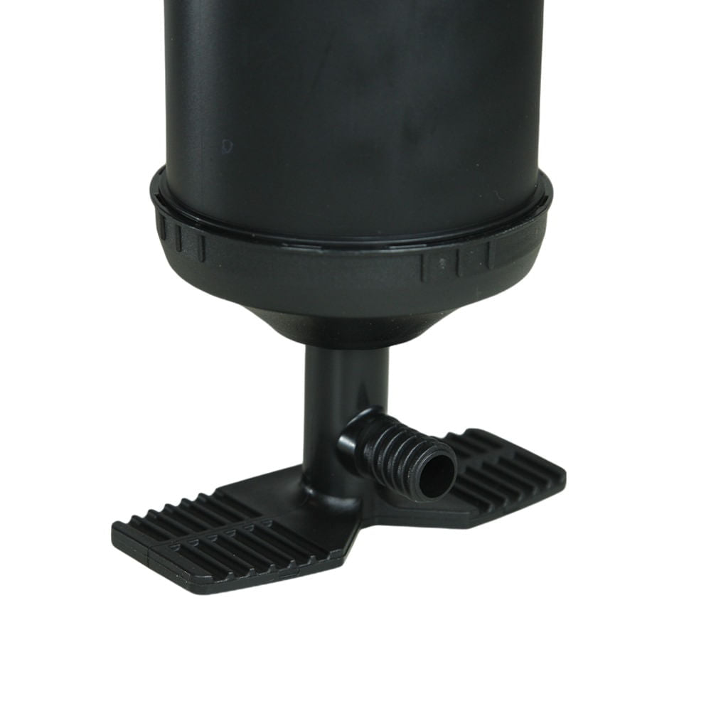 Inflador Bomba de Ar Manual Blow com 3 Tipos de Bicos Preto NTK