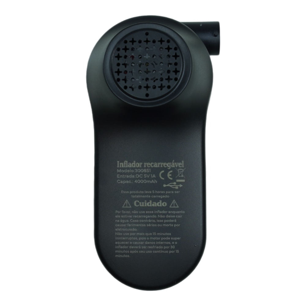 Combo Colchão Inflável Solteiro Star NTK + Inflador Recarregável USB NTK