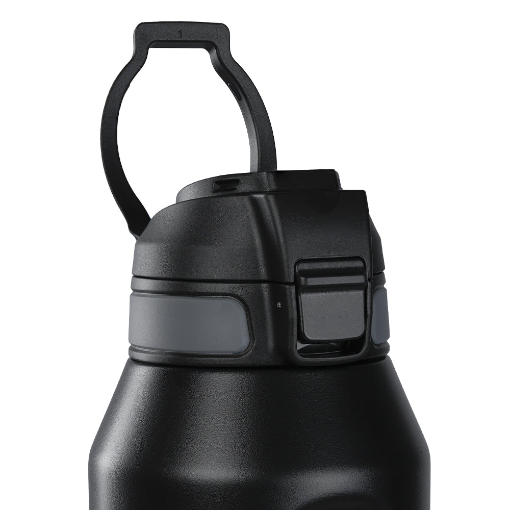 Garrafa Térmica Isomax Rocket 1L NTK em Aço Inox Conserva Bebidas 24h Geladas e 8h Quentes