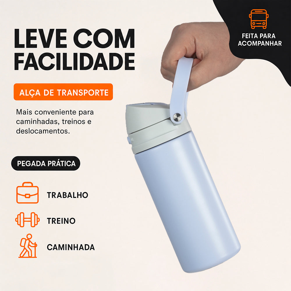 Garrafa Térmica Isomax Straw 500ml NTK
