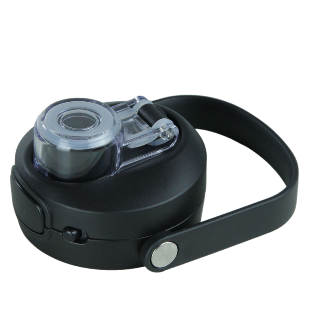 Tampa de Reposição para Garrafas Isomax em Polipropileno Preto NTK