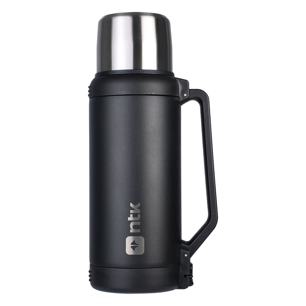 Garrafa Térmica NTK Isomax 1,5L Inox com Alça Retrátil