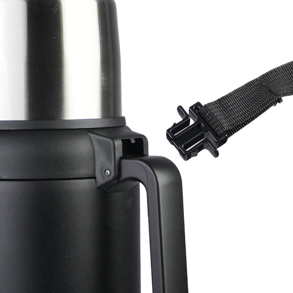 Garrafa Térmica NTK Isomax 1,5L Inox com Alça Retrátil