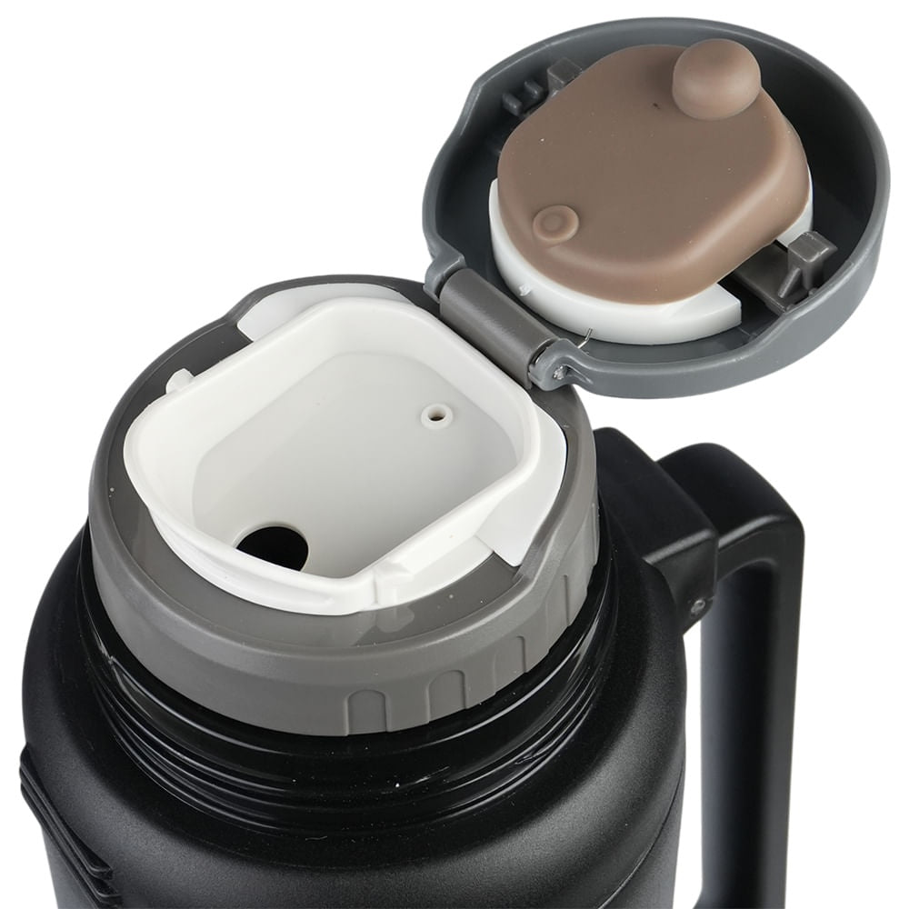 Garrafa Térmica NTK Isomax 1,5L Inox com Alça Retrátil