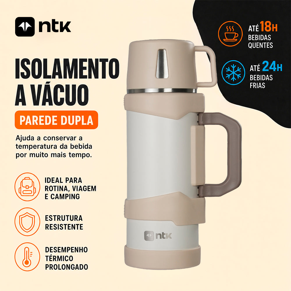 Garrafa Térmica NTK Isomax 1,2L
