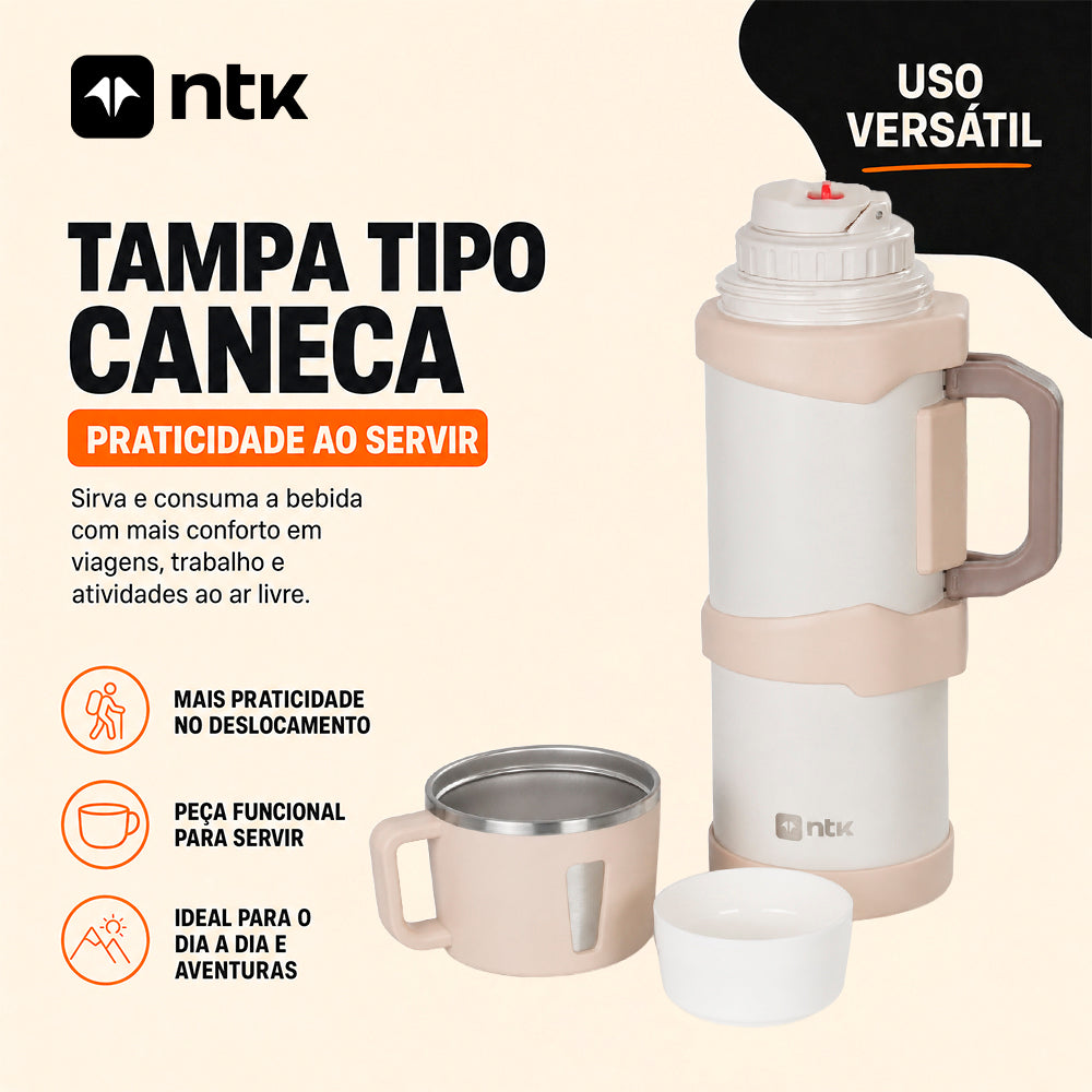 Garrafa Térmica NTK Isomax 1,2L