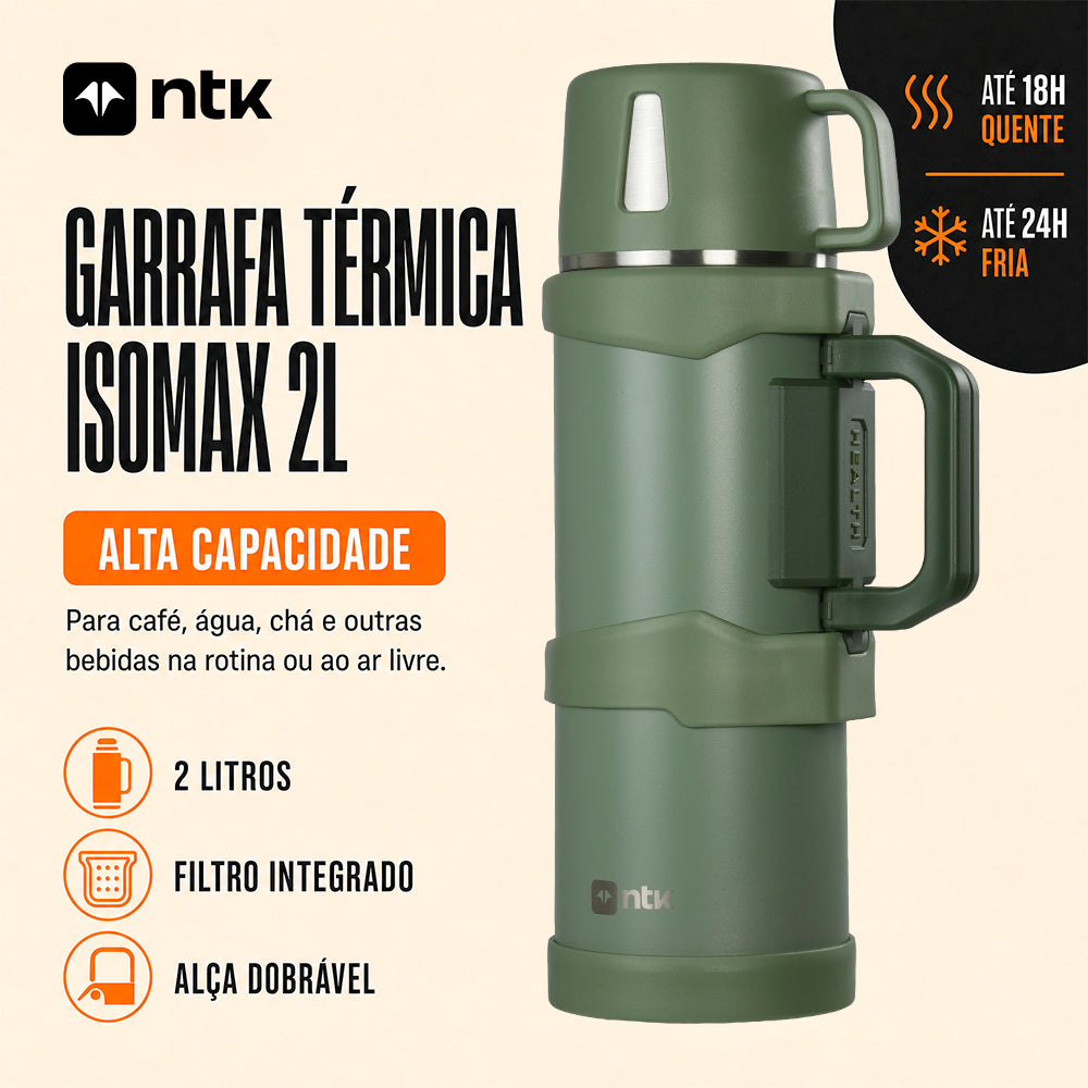 Garrafa Térmica NTK Isomax 2L