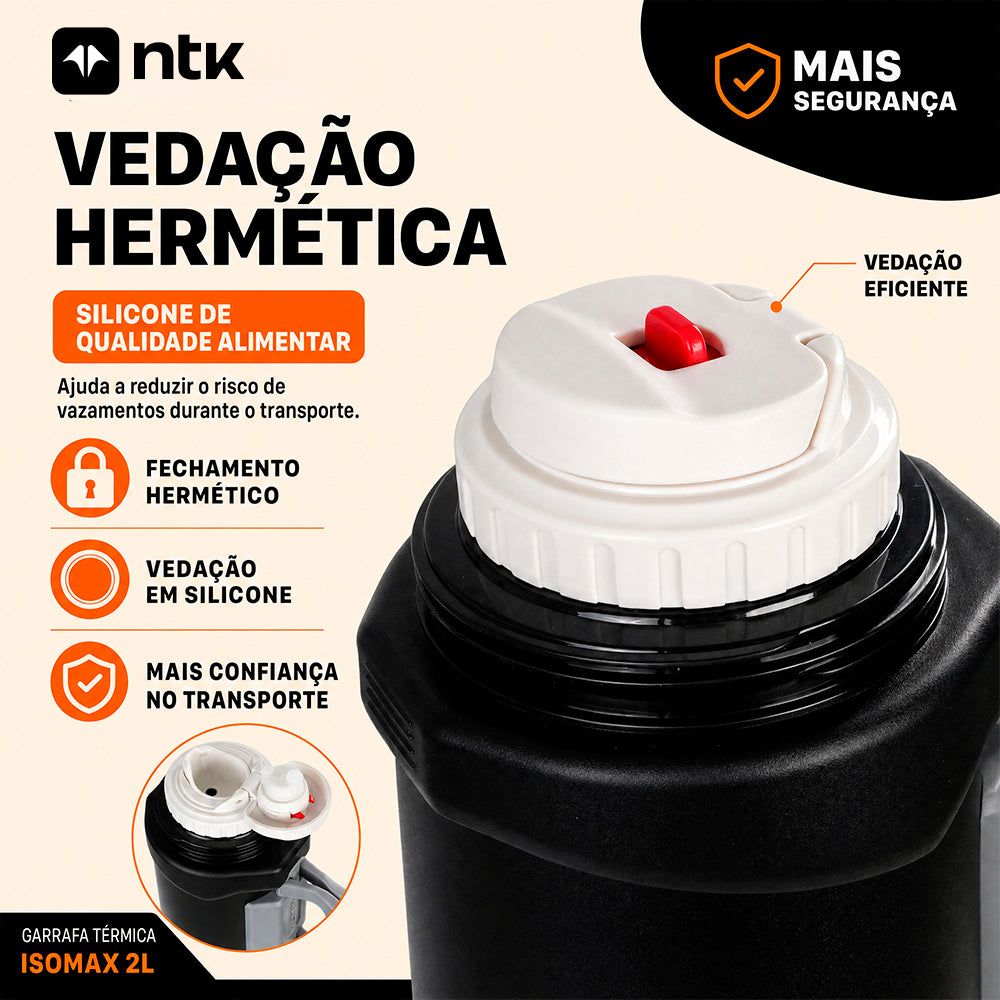 Garrafa Térmica NTK Isomax 2L