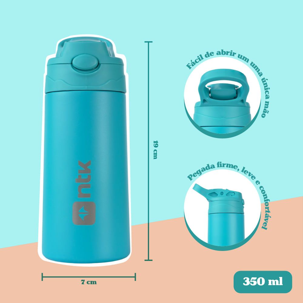 Garrafa Térmica Infantil 350ml Isomax Kids 2 NTK