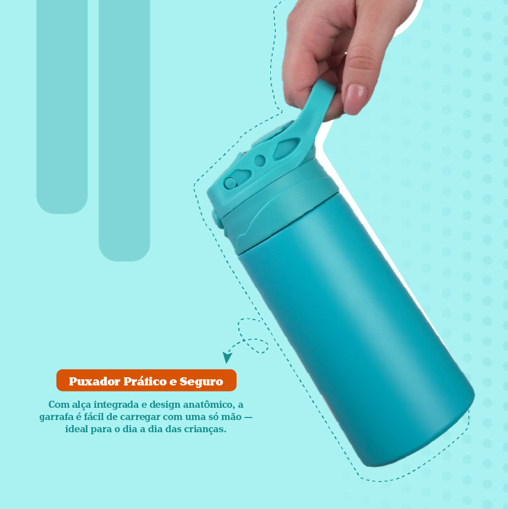 Garrafa Térmica Infantil 350ml Isomax Kids 2 NTK