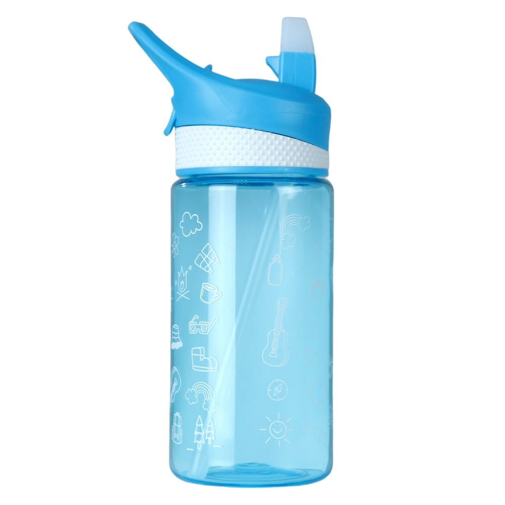 Garrafa Tritan Kids Polipropileno 550ml Azul NTK