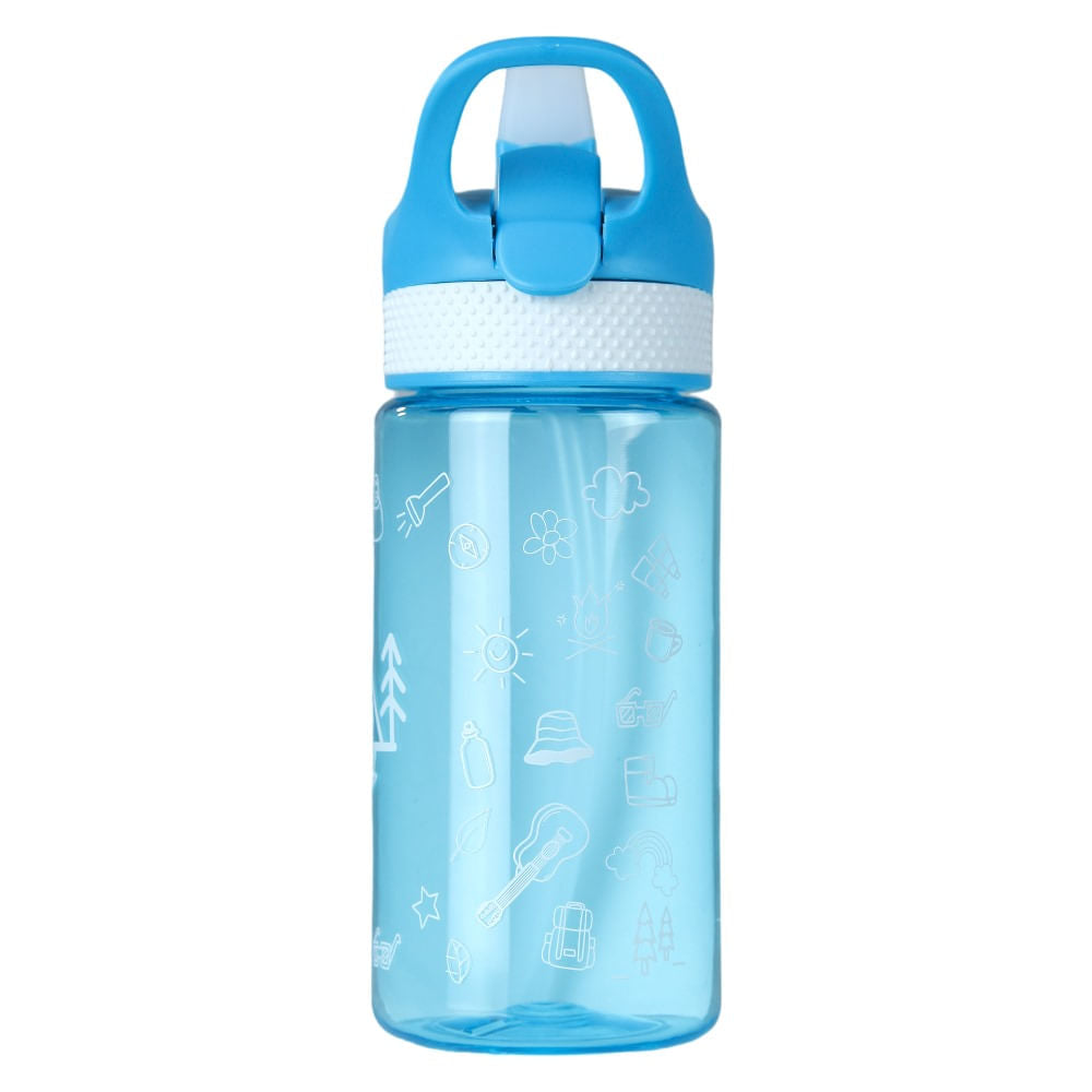 Garrafa Tritan Kids Polipropileno 550ml Azul NTK