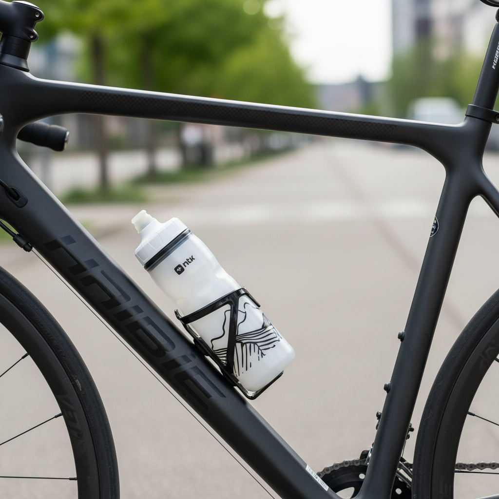 Garrafa Squeeze Térmica NTK Isobike 600 ml com Parede Dupla Bebidas Frias por até 4h