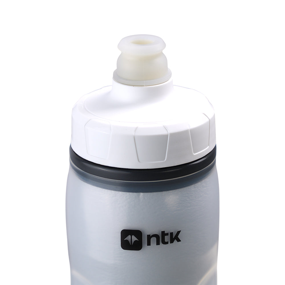 Garrafa Squeeze Térmica NTK Isobike 600 ml com Parede Dupla Bebidas Frias por até 4h