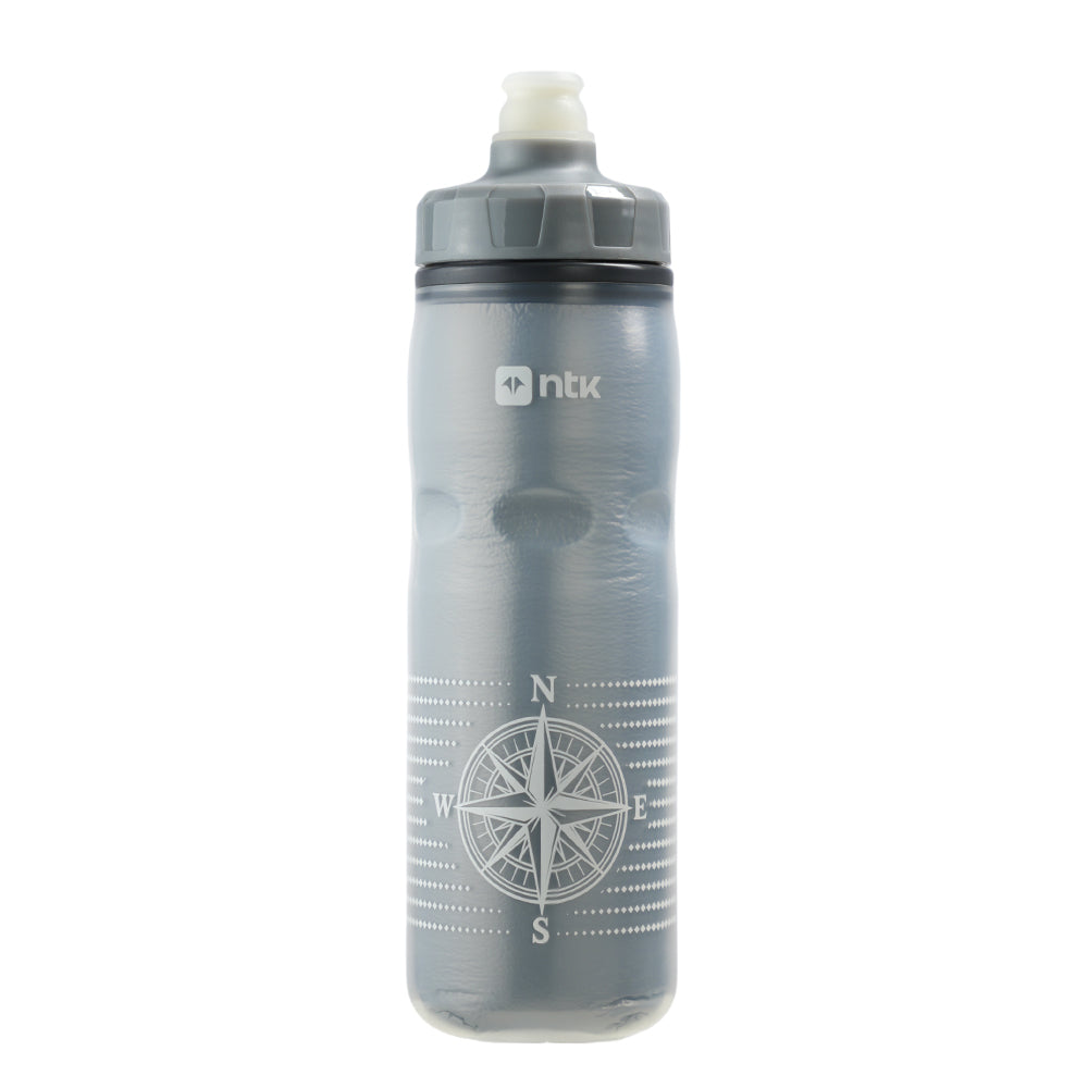 Garrafa Squeeze Térmica NTK Isobike 600 ml com Parede Dupla Bebidas Frias por até 4h