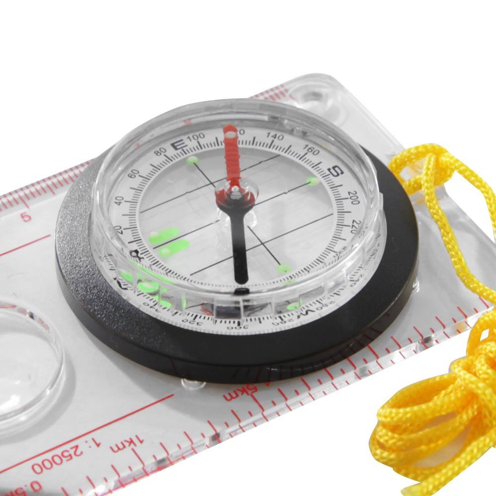 Bússola NTK Mapa com Cordão para Pendurar