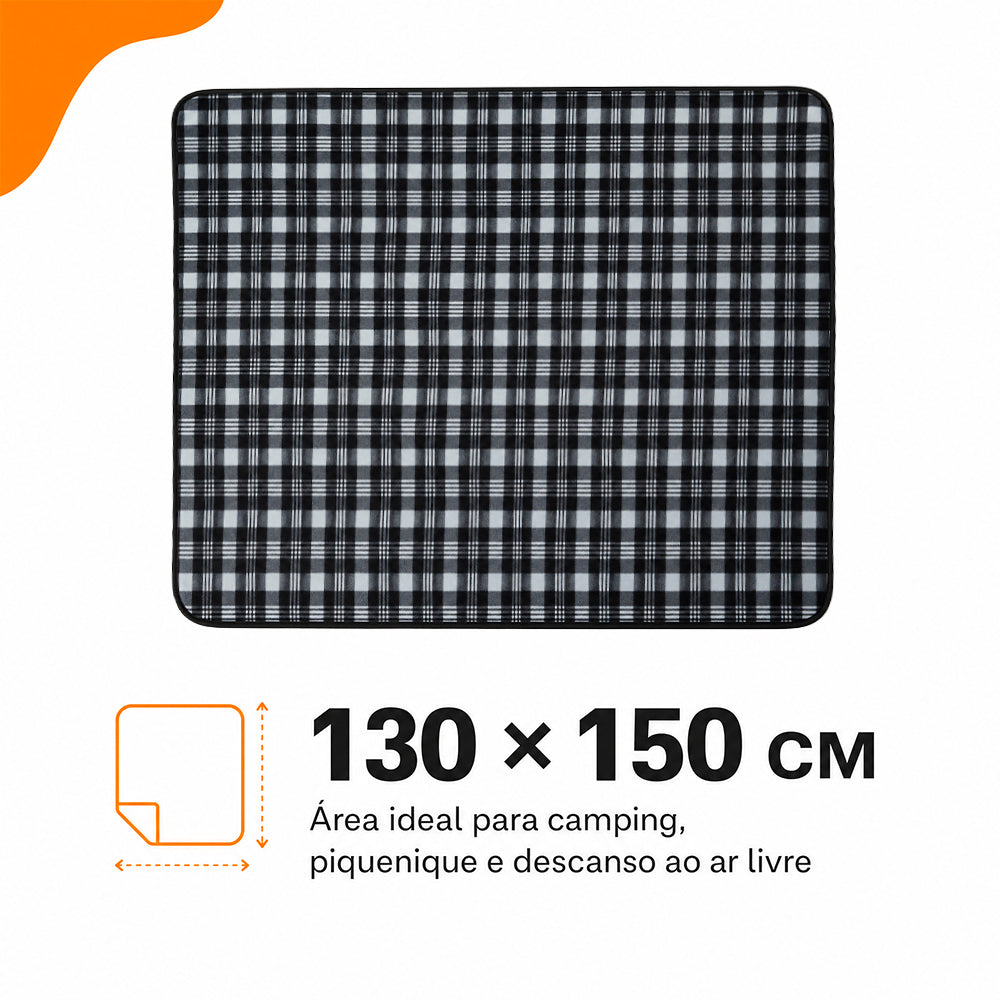 Manta de Camping e Piquenique Forester NTK 130 x 150 cm
