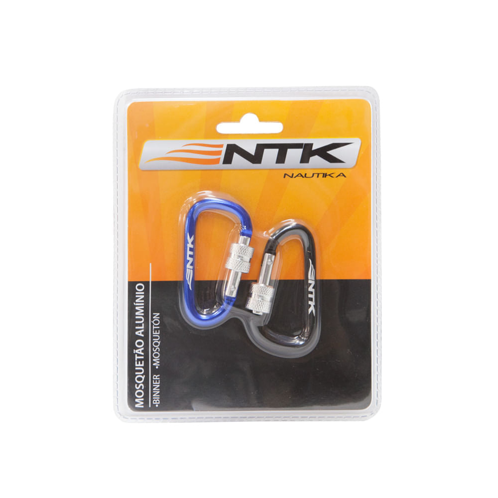 Mosquetão 6mm 2 unidades (Par) NTK