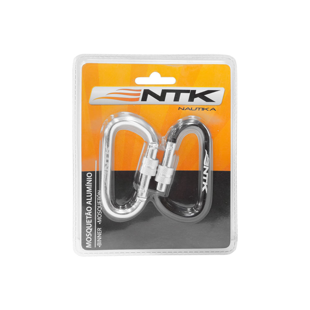 Mosquetão 8MM NTK (par) NTK