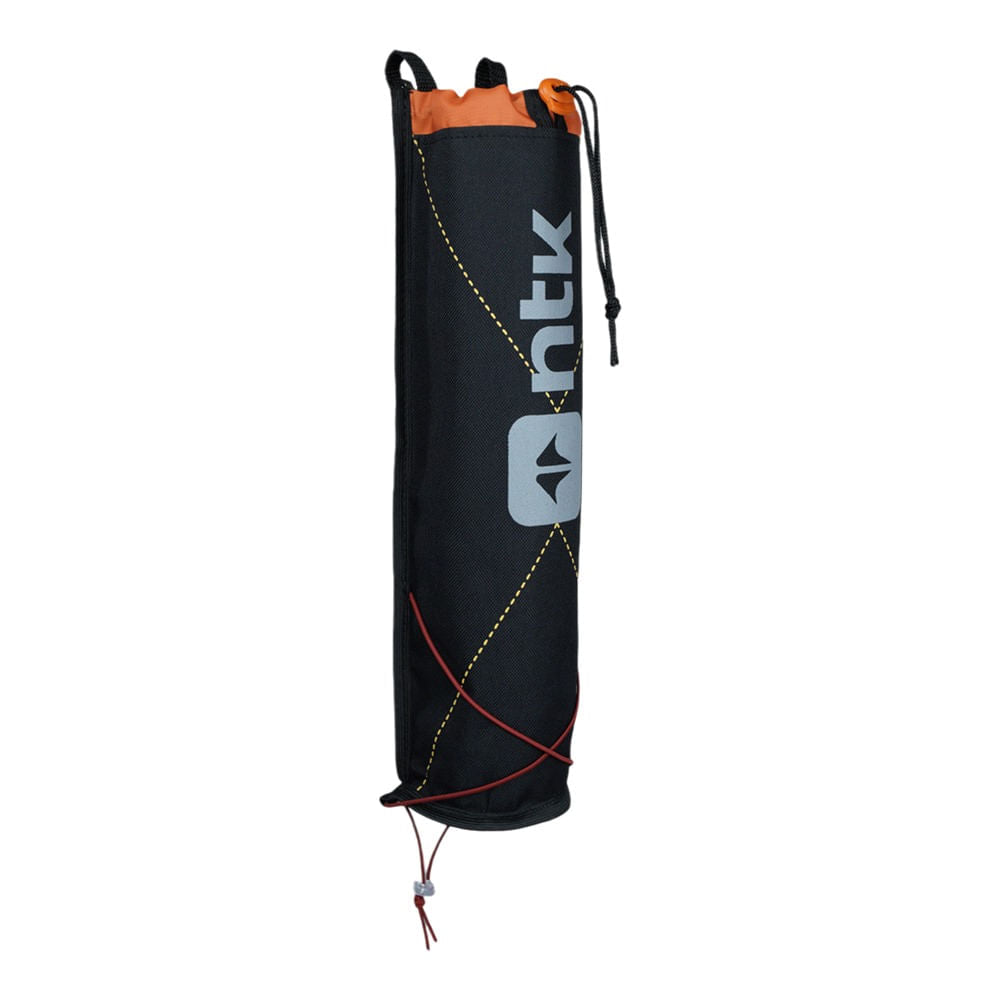 Porta Bastão de Caminhada Nylon 600 Compacto para Trilhas, Hiking e Aventura Preto NTK