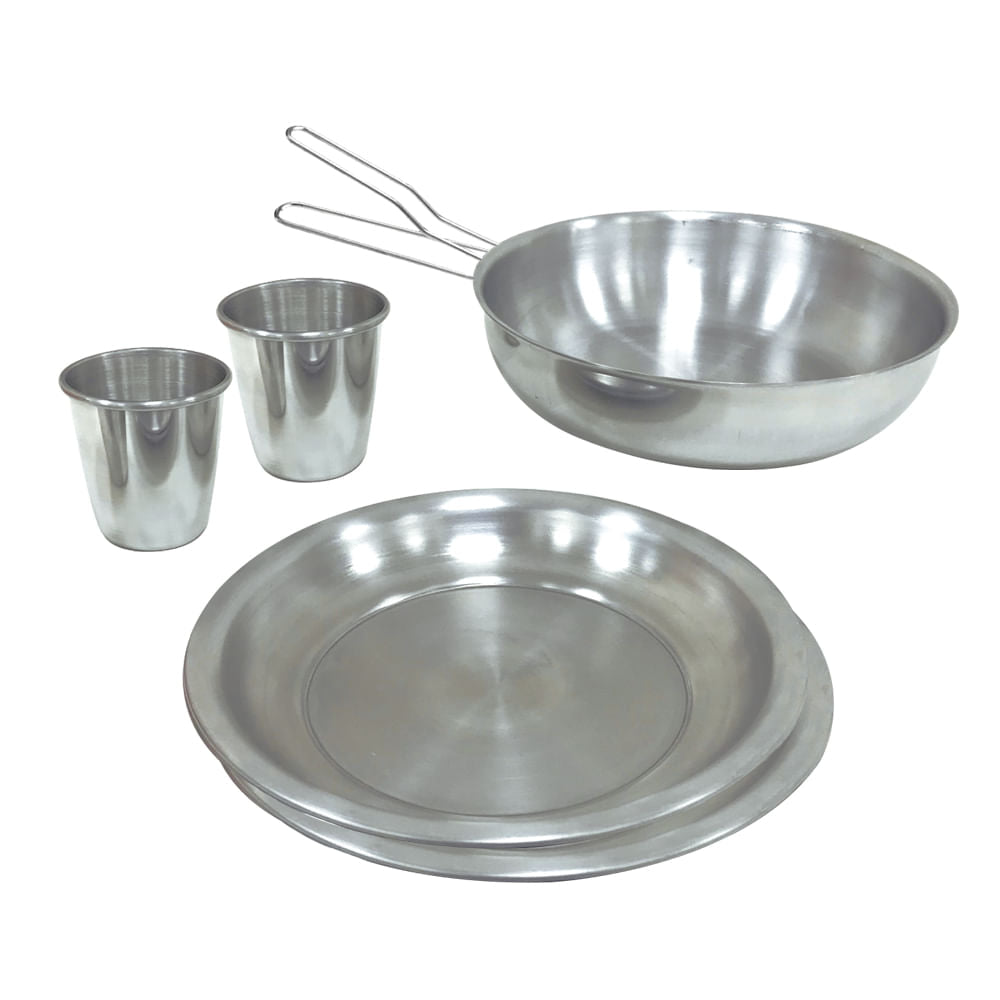 Kit panelas de camping Brunch NTK