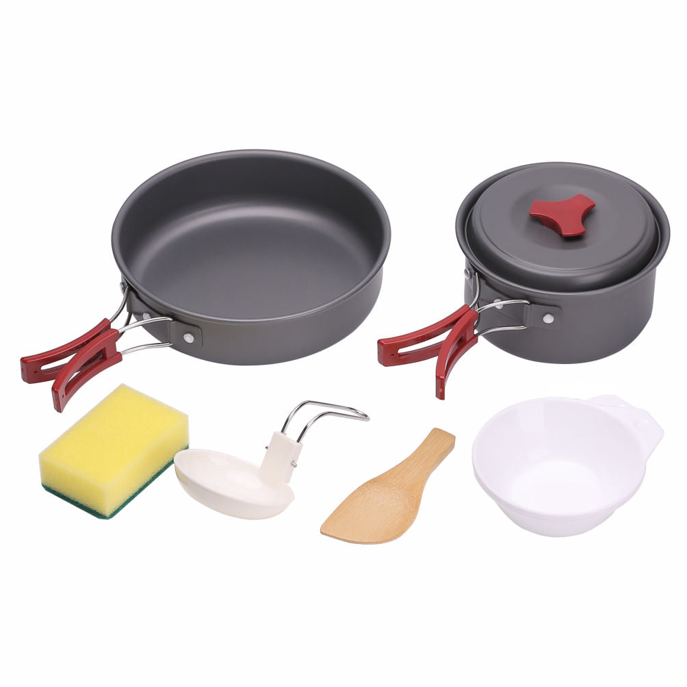 Conjunto de Panelas Camp 2 Com 7 Peças NTK