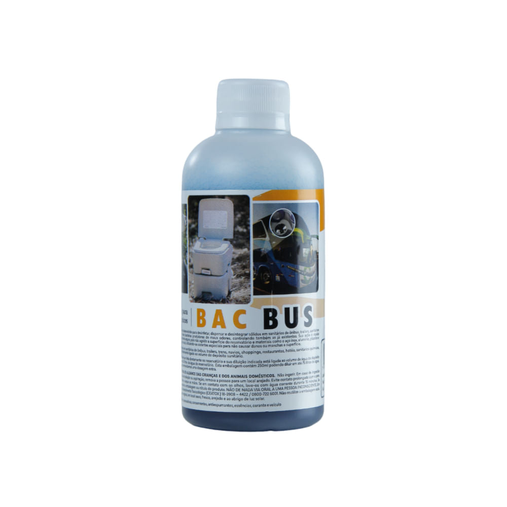 304203 Solvente Sanitário Eco Bac Bus NTK 250ml, Caixa com 12 Unidades - – Nautika