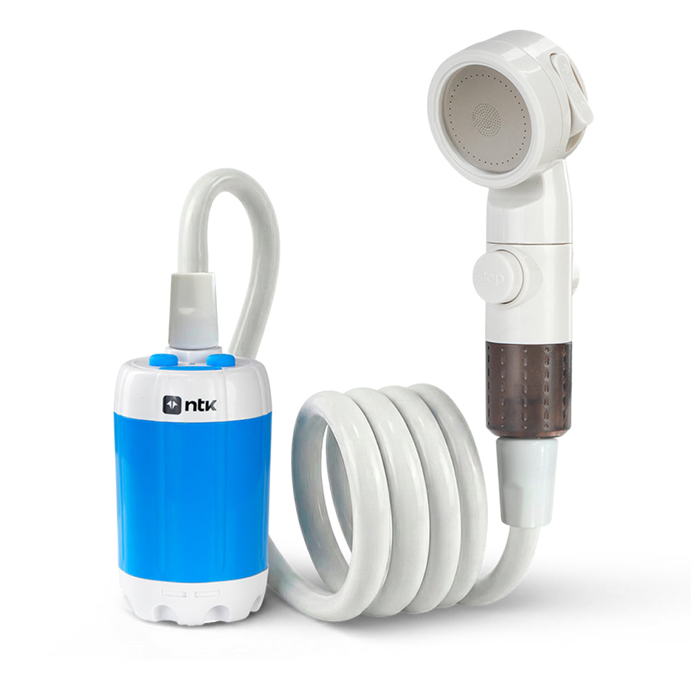 Ducha Recarregável Tucano NTK USB-C 2,2m com Controle de Vazão e 3 Modos