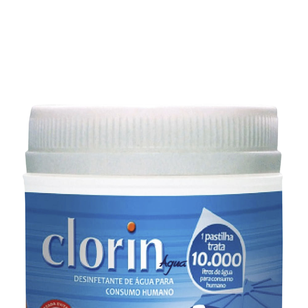 Clorin 10.000 NTK - Pote com 25 pastilhas