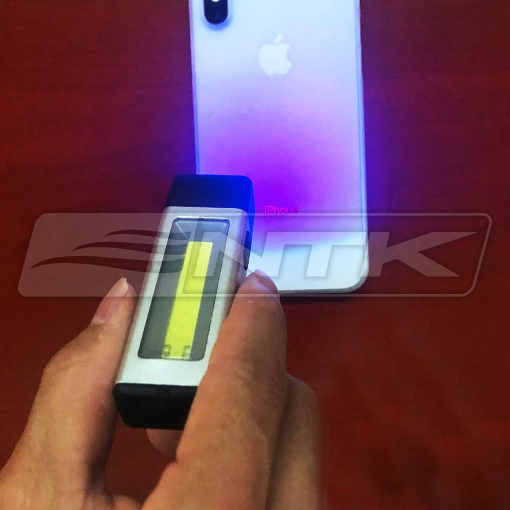 Lanterna Recarregável 2 em 1 Exterminator, Luz Azul UVC, NTK