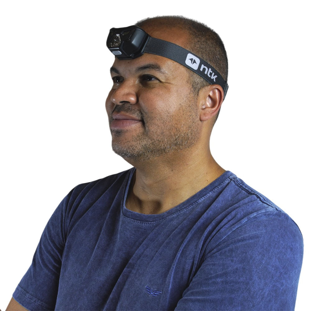 Lanterna de Cabeça Panter 250 Lumens ABS NTK