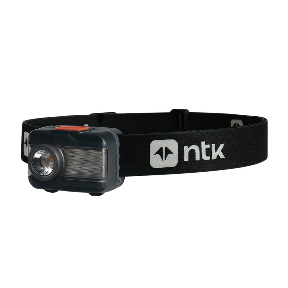 Lanterna de Cabeça NTK Dual 400 Lumens com Carregamento Híbrido