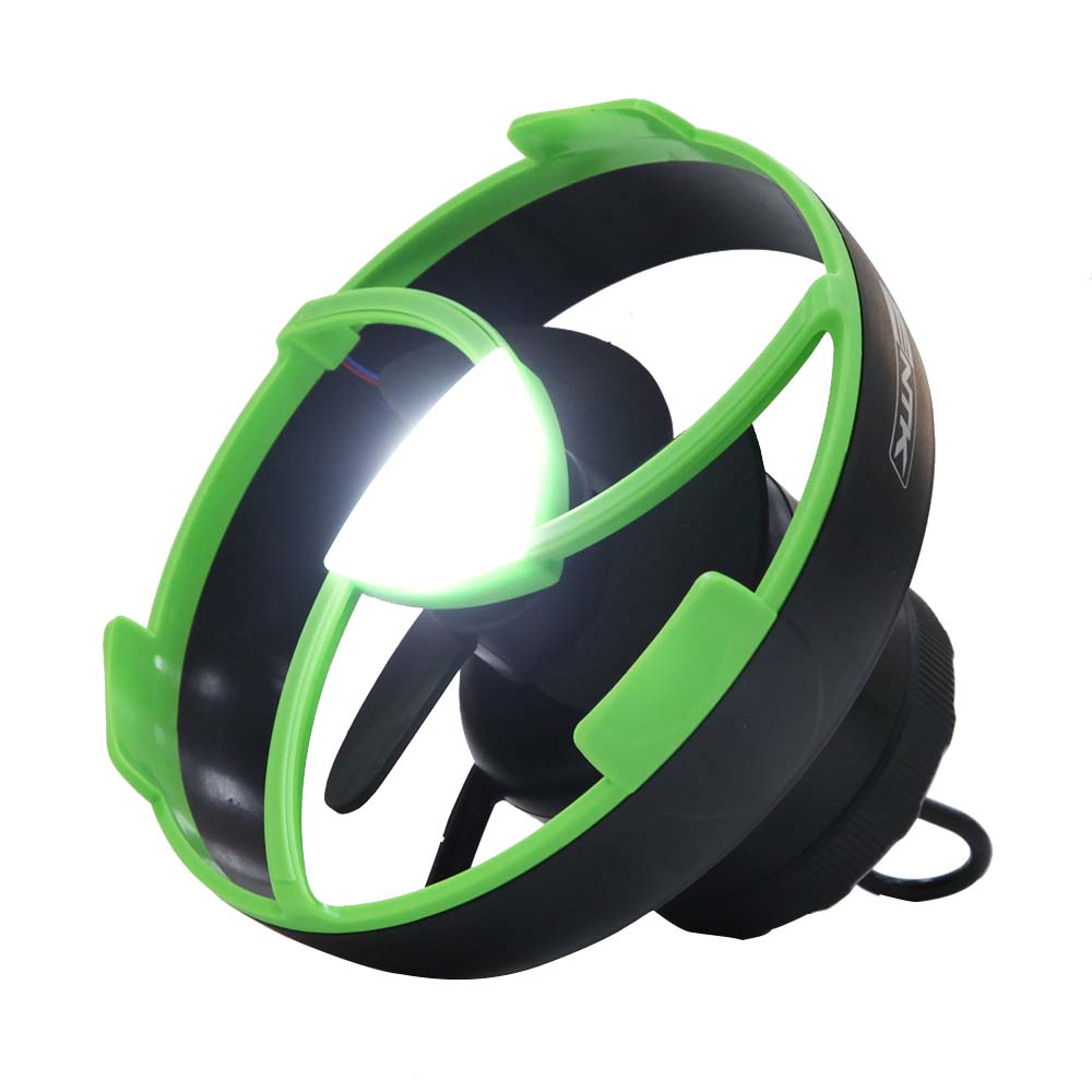 Lanterna e ventilador Vento de 400 lúmens com função Power Bank e recarregável via USB NTK