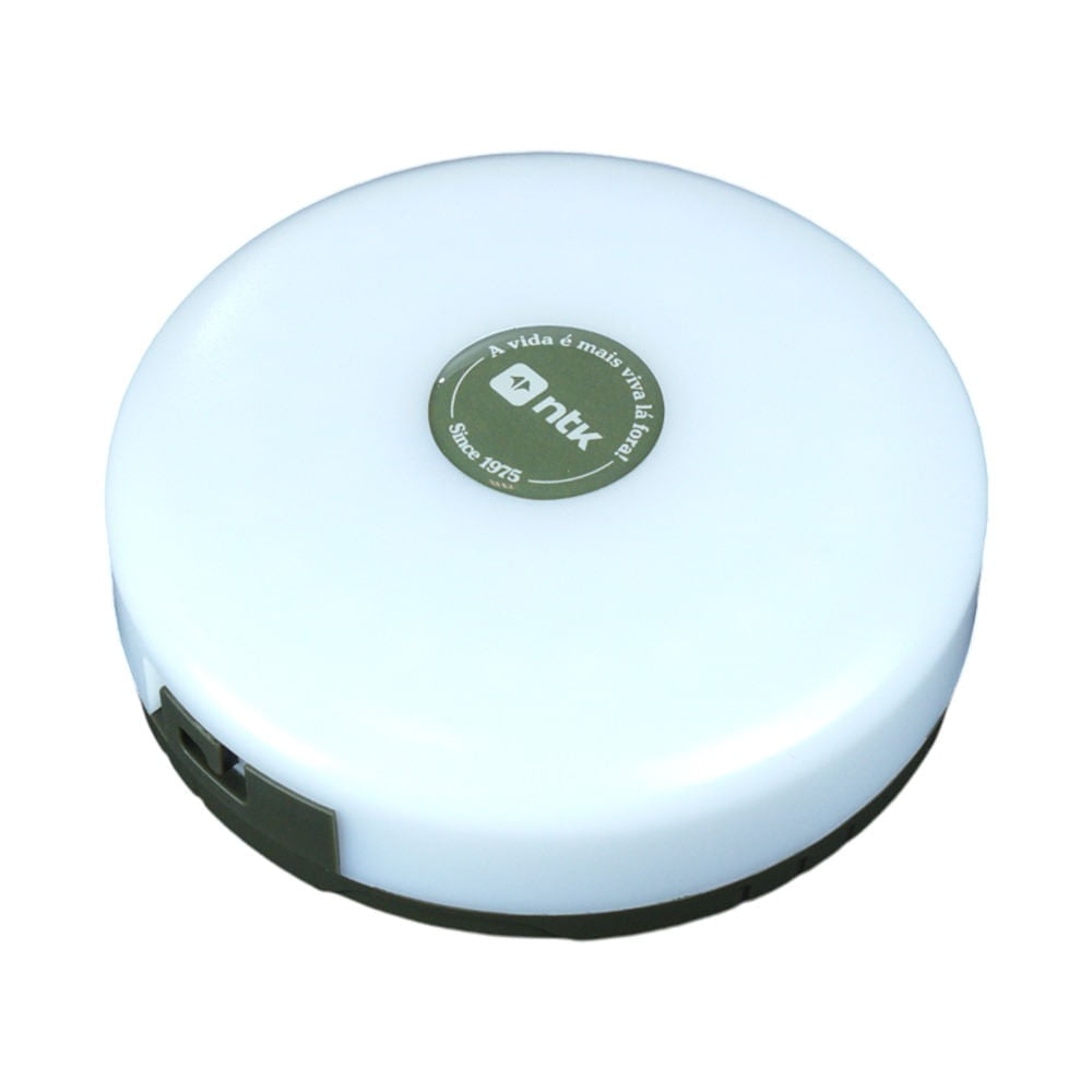 Lanterna Recarregável Comet LED SMD Plástico ABS 10,8 x 3,7 cm Branco NTK