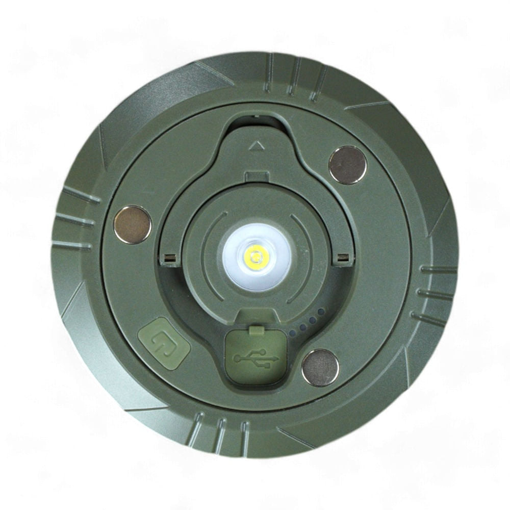 Lanterna Recarregável Comet LED SMD Plástico ABS 10,8 x 3,7 cm Branco NTK