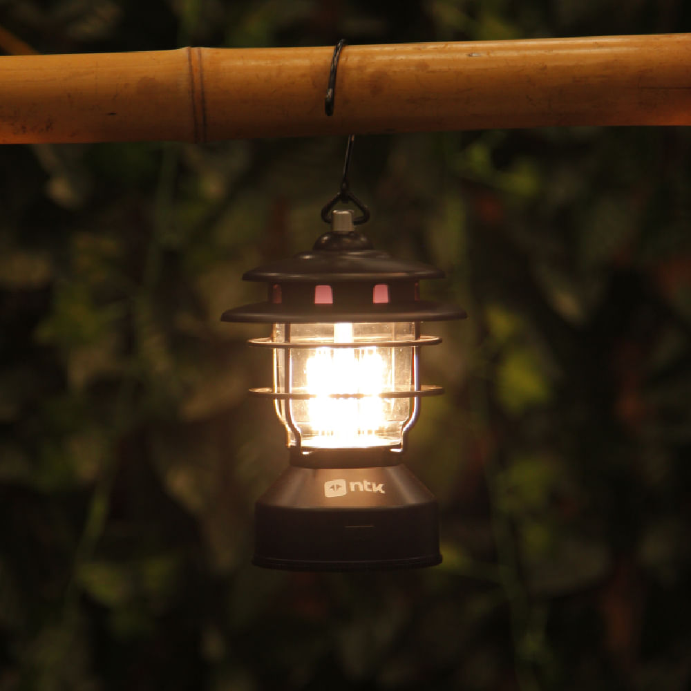 Lampião Radiant 250 lúmens recarregável NTK