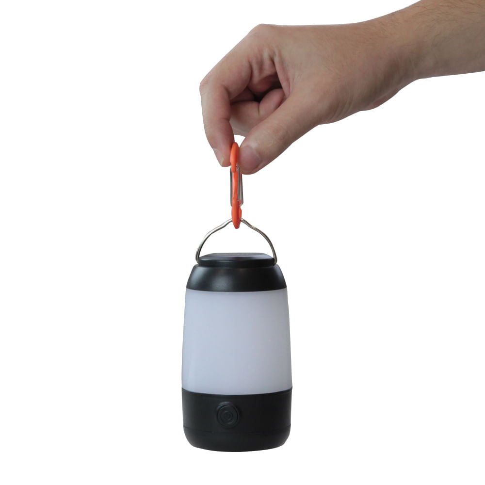 Mini lampião Toledo de 150 lúmens a pilha (3x AAA) NTK