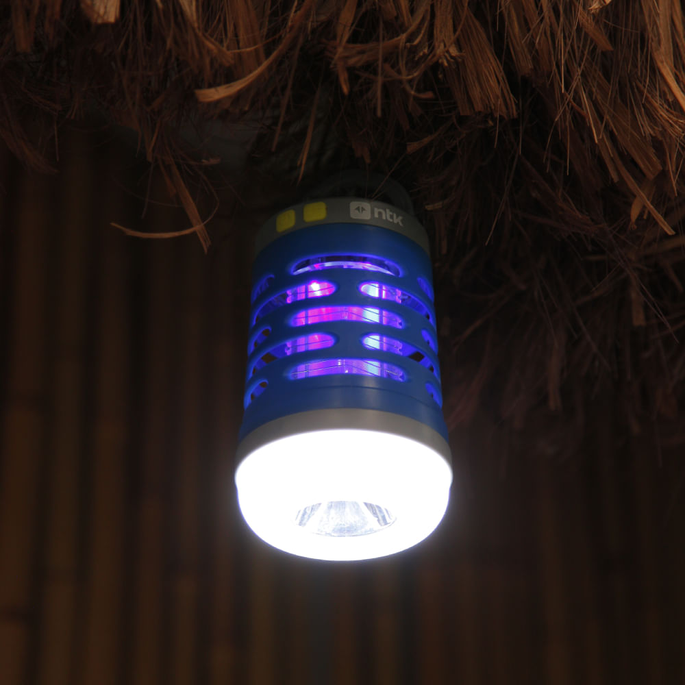 Lampião Lanterna Trap Light NTK LED USB Recarregável