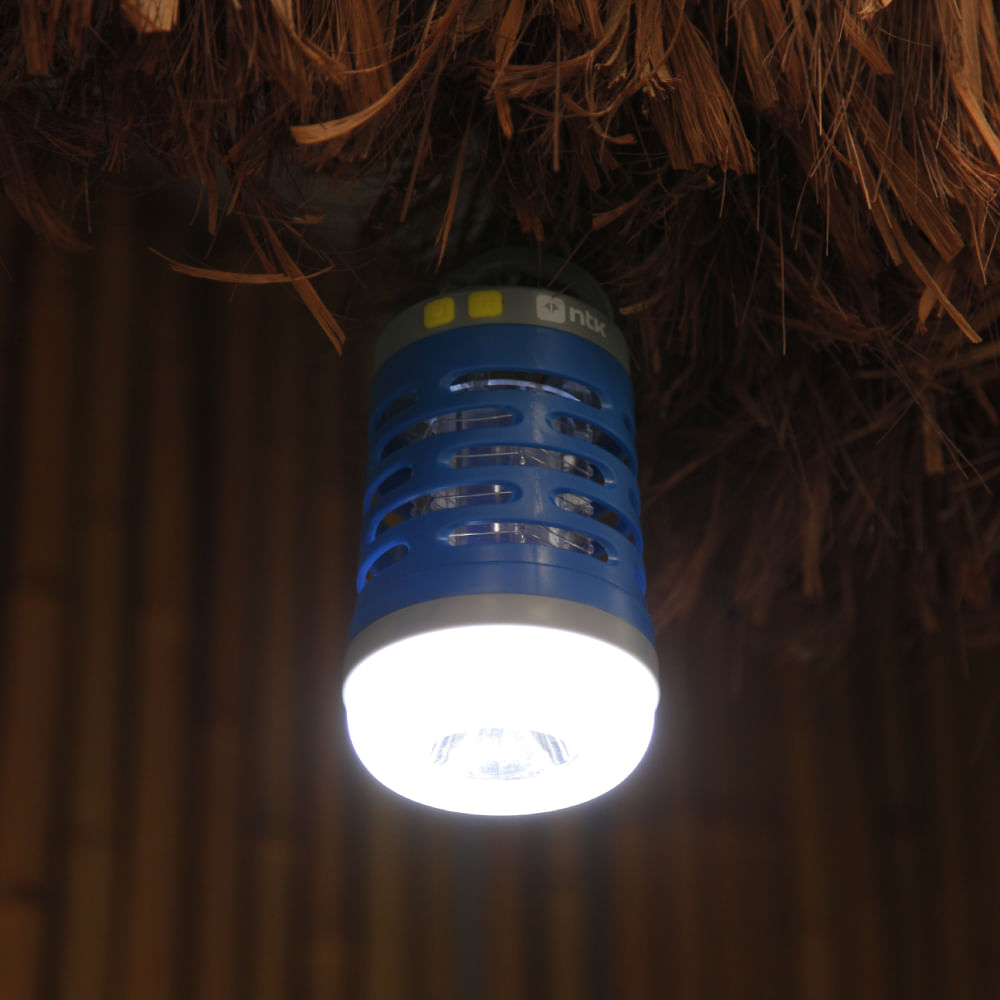 Lampião Lanterna Trap Light NTK LED USB Recarregável