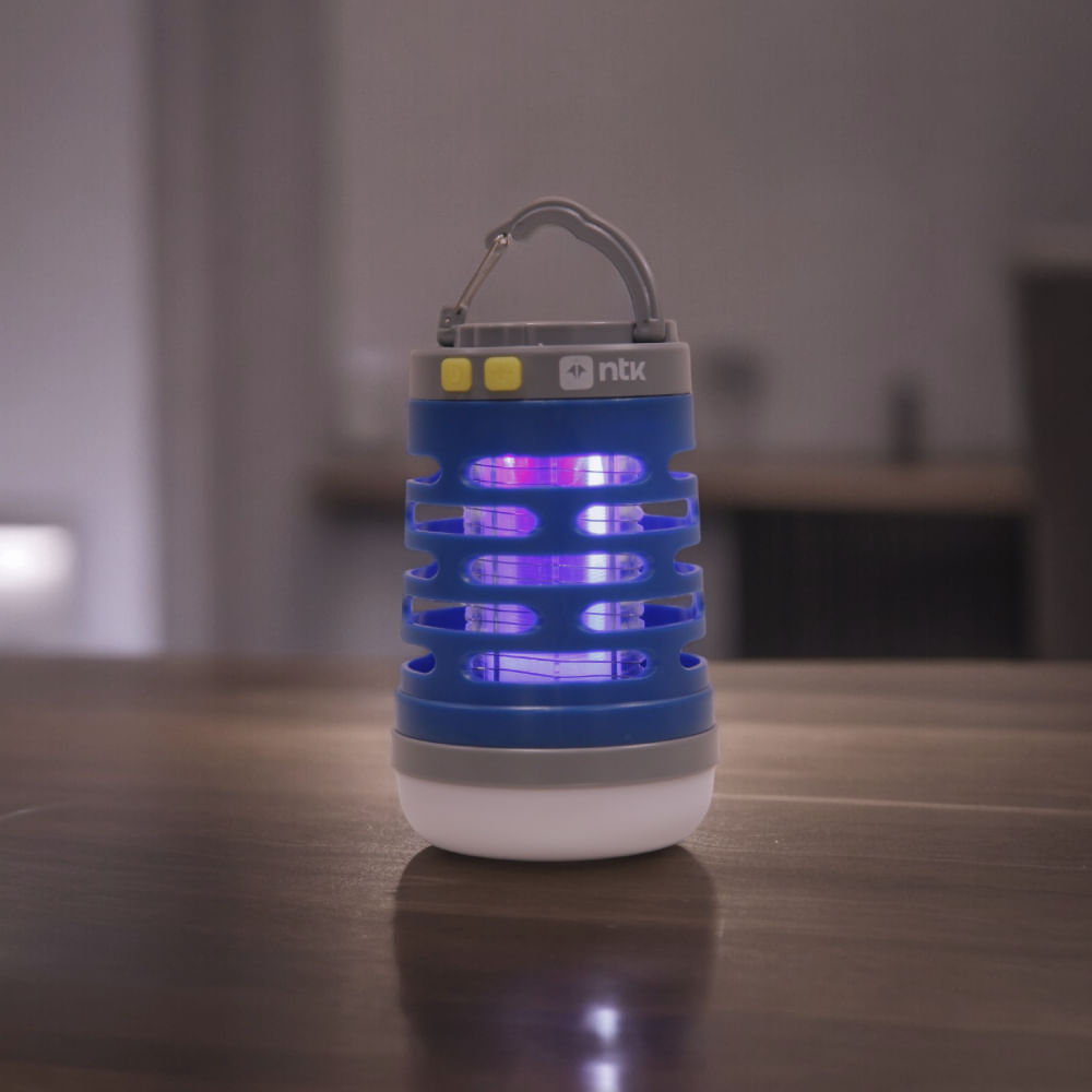 Lampião Lanterna Trap Light NTK LED USB Recarregável