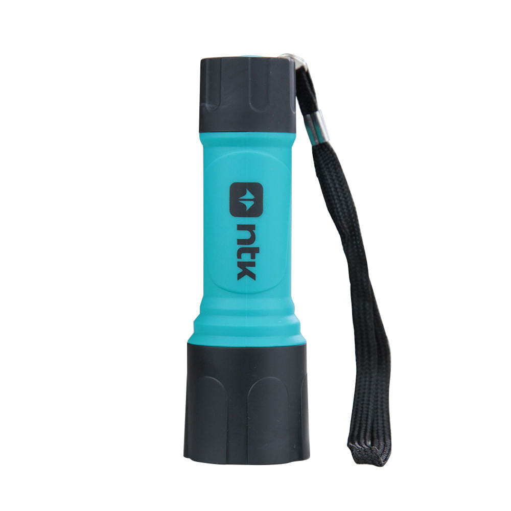 Lanterna de mão Canon de 100 lúmens a pilha (3x AAA) NTK - Embalagem com 12 peças