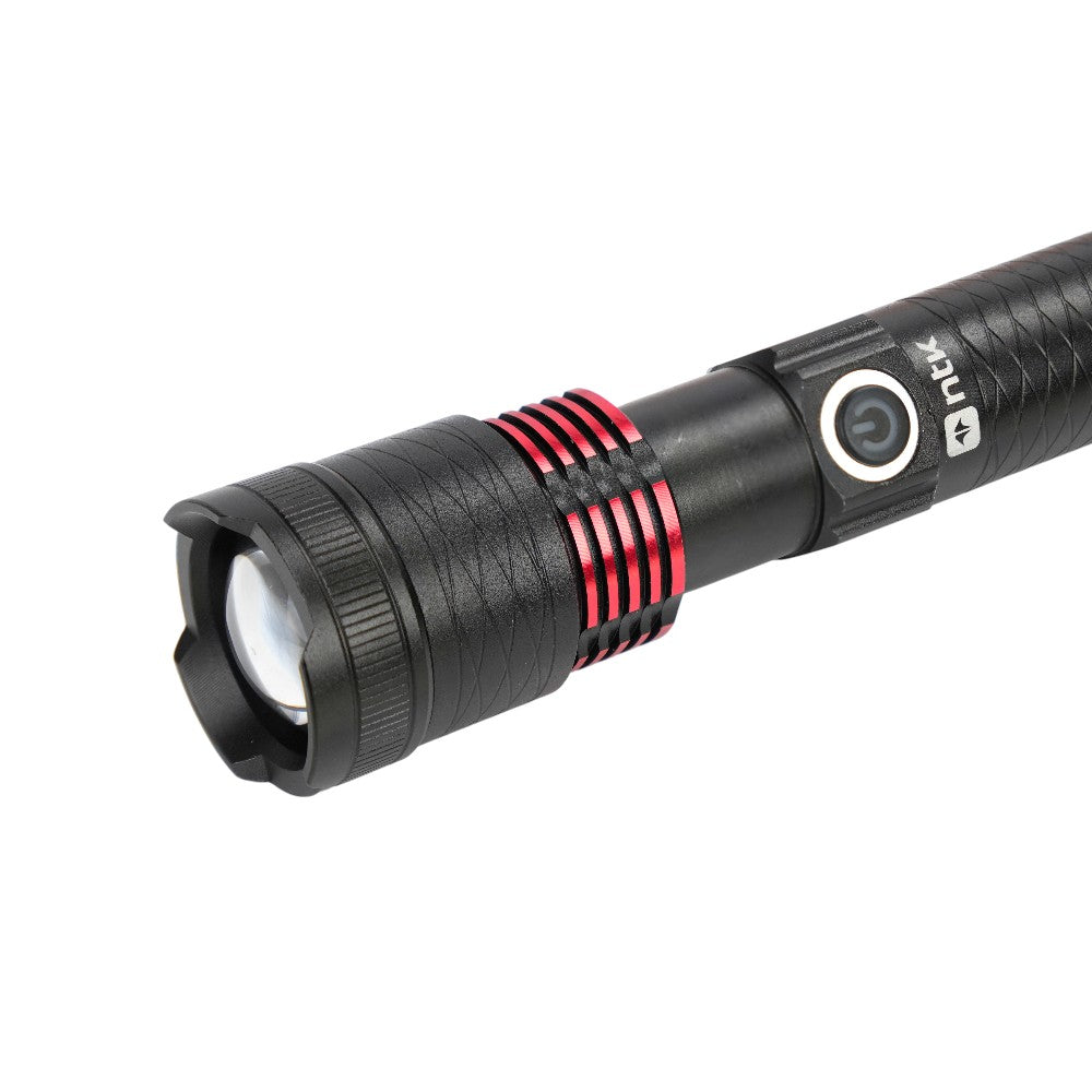 Lanterna de Mão NTK Hunter 350 Lúmens | Foco Ajustável e Recarregável