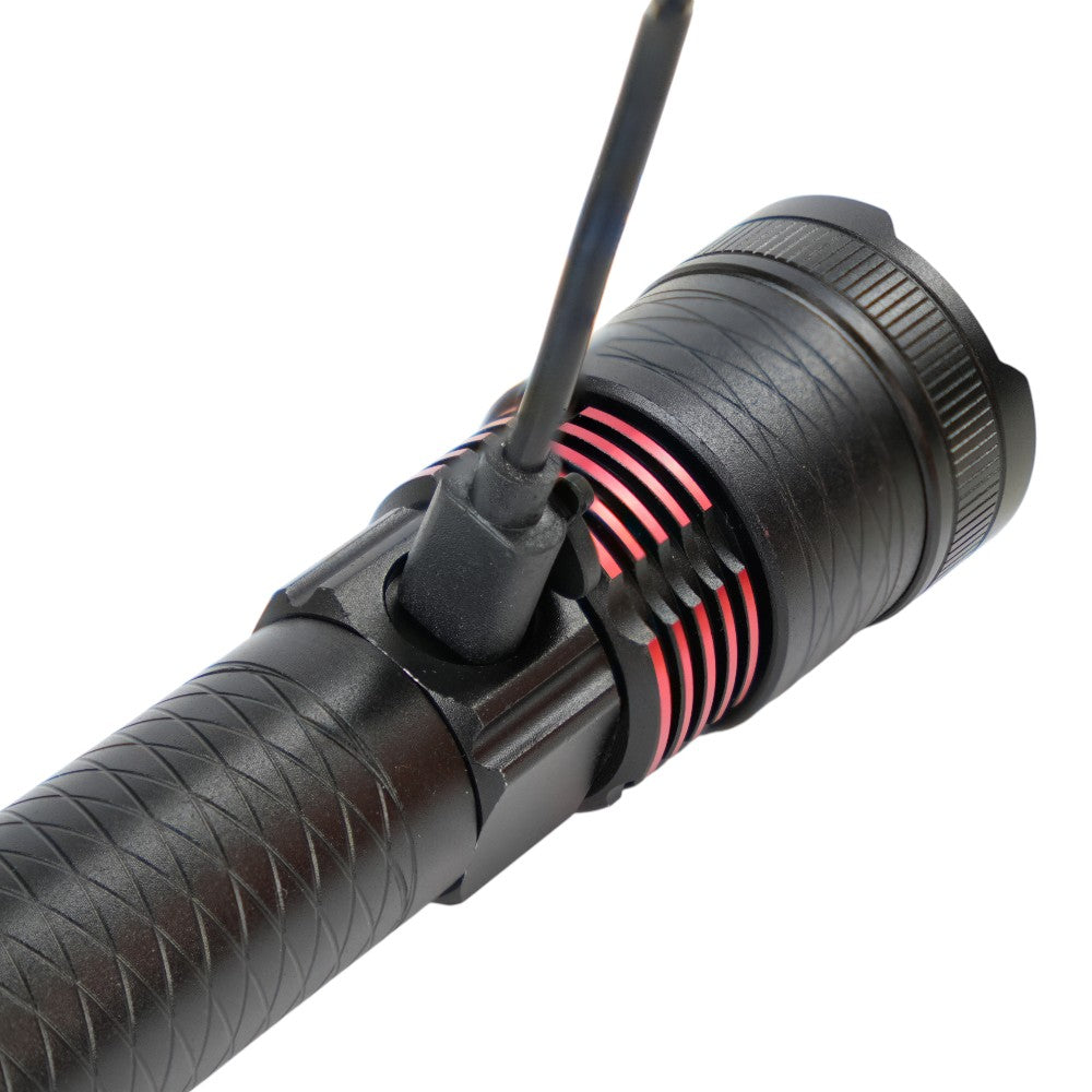 Lanterna de Mão NTK Hunter 350 Lúmens | Foco Ajustável e Recarregável