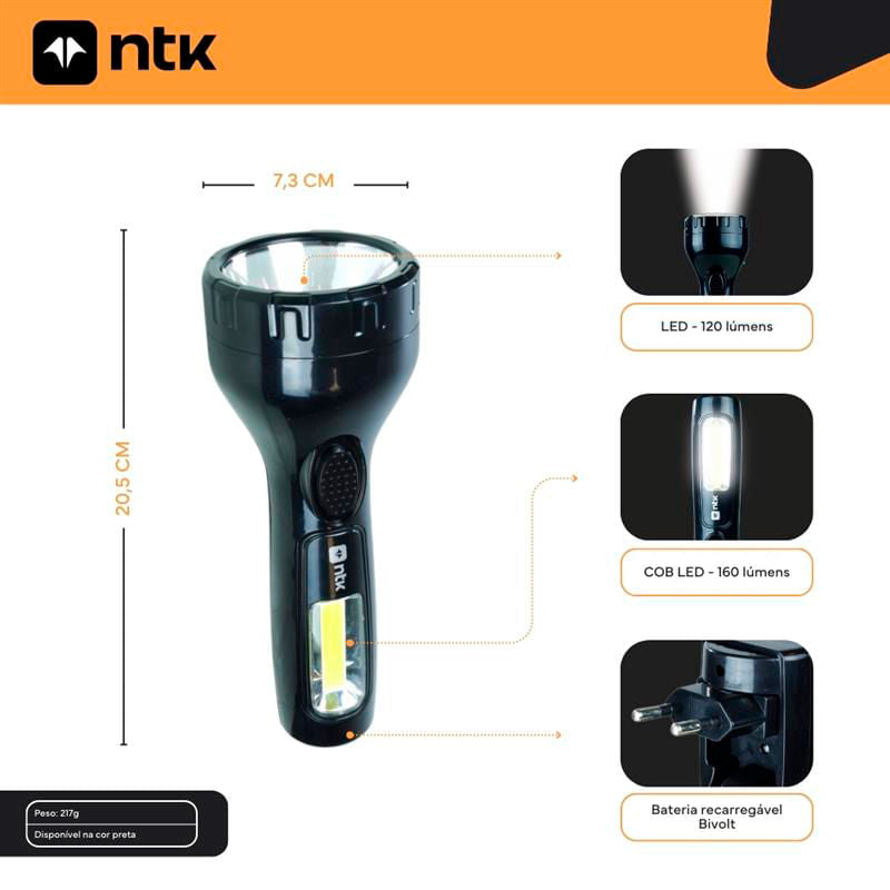 Lanterna Ranger de 160 Lúmens