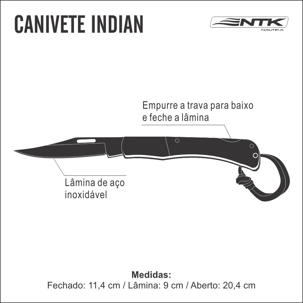 Canivete NTK Indian